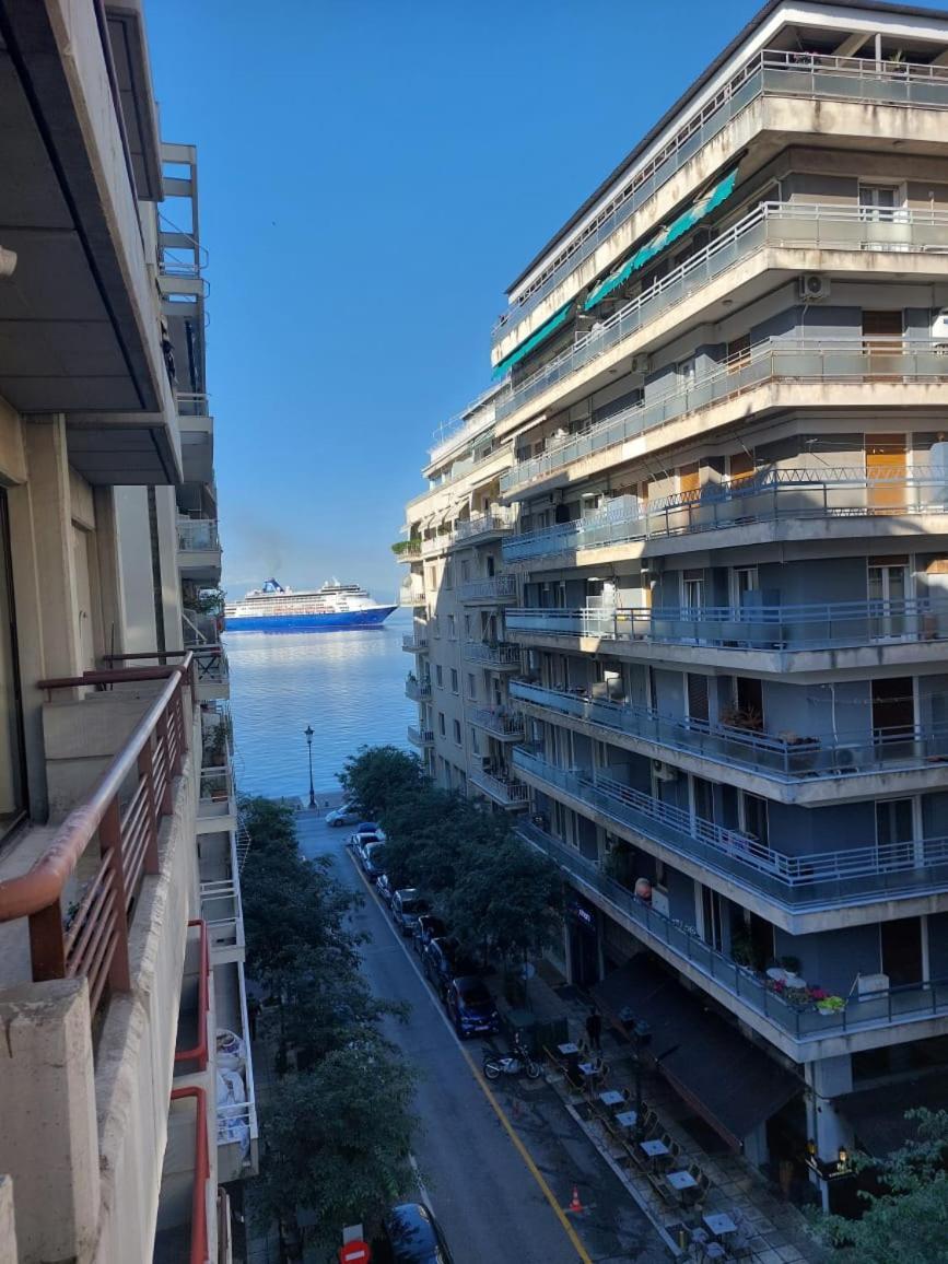 Fabulous Sea View Apartment Thessaloniki Exterior foto